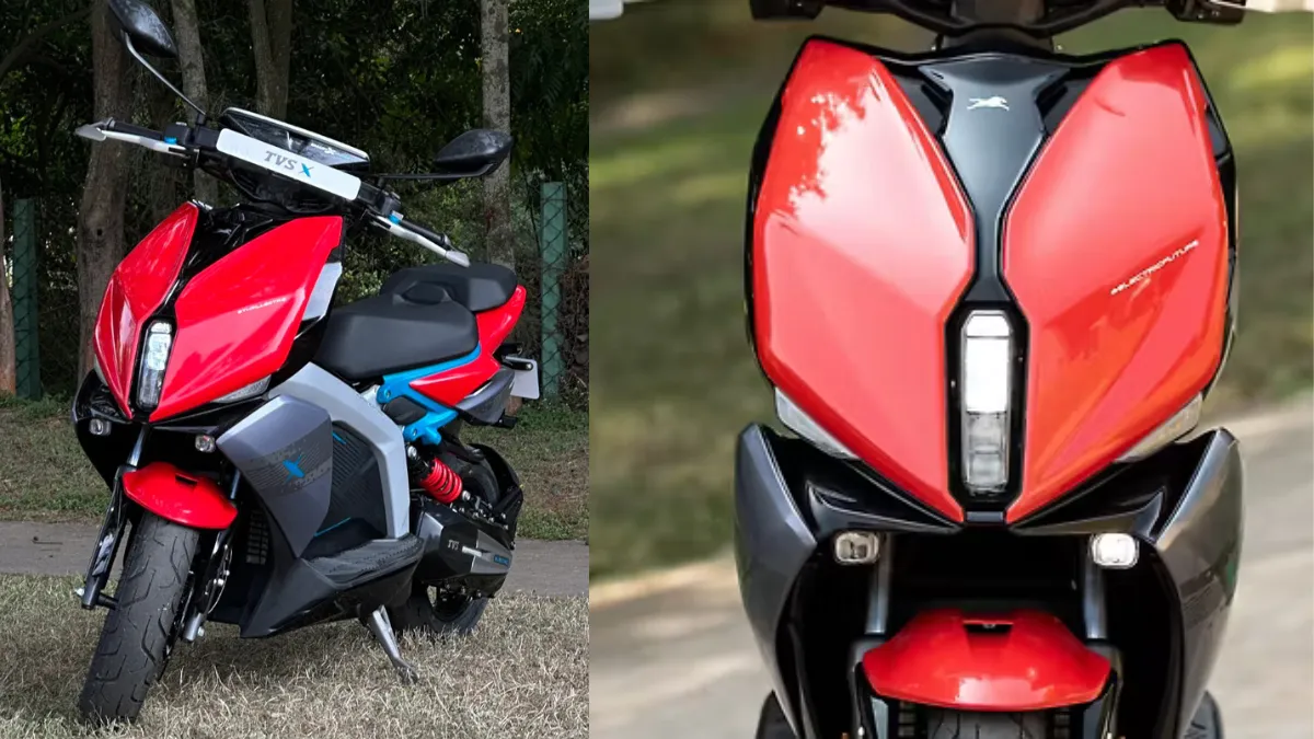 TVS X electric scooter